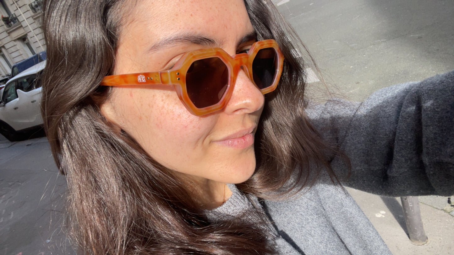 Marble - ORANGE